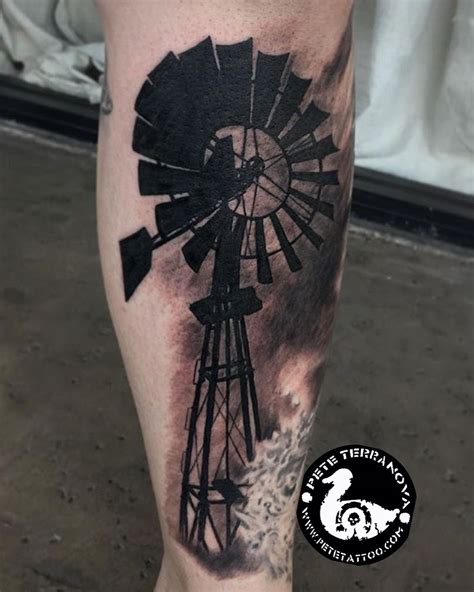 windmill tattoo|windmill tattoo ideas for men.